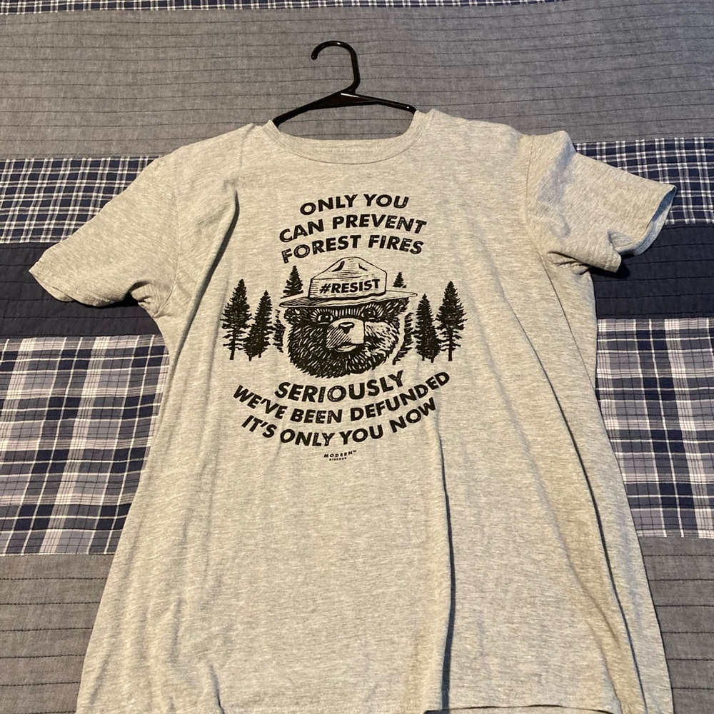 Gray Graphic Tee